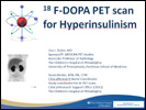 Report on Pet Scans for children with HI