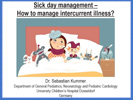 sick day management for HI