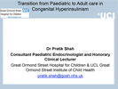 transition to adult care for HI