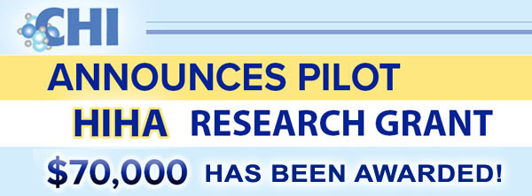 CHI's 2019 HIHA Grant has been awarded!