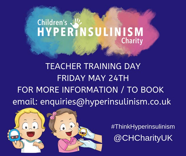 Teacher Training Day – Congenital Hyperinsulinism International