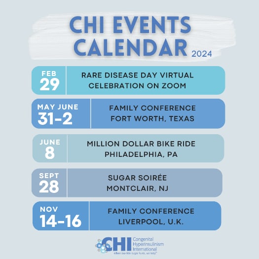 2024 Events Calendar for CHI