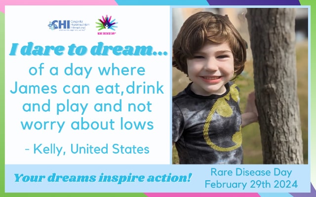 I Dare to Dream campaign for Rare Disease Day 2024