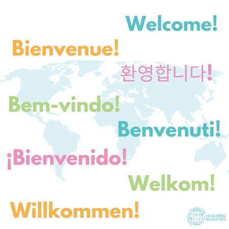 Welcome to HIGR in multiple languages