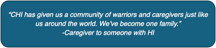 CHI community of warriors
