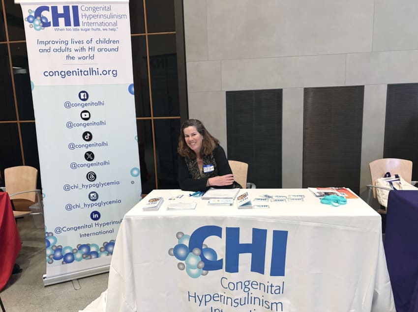 CHI Development Director Pam Weber-Leaf at the Yale-NORD event