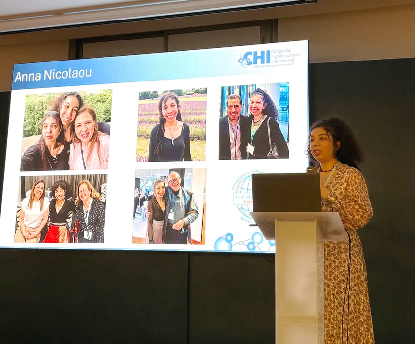 Anna gives a lecture on HI
